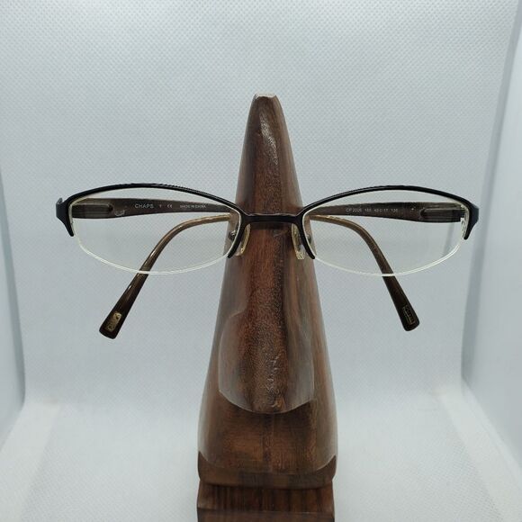 Chaps Brown Prescription Glasses Frames & Case - Picture 4 of 11